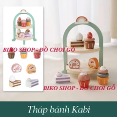 Đồ chơi Quầy kem, tháp bánh, sinh tố, làm bánh xanh Mini Kabi - 𝐁𝐈𝐊𝐎 𝐒𝐇𝐎𝐏