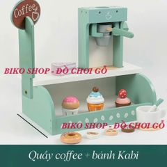Đồ chơi Quầy kem, tháp bánh, sinh tố, làm bánh xanh Mini Kabi - 𝐁𝐈𝐊𝐎 𝐒𝐇𝐎𝐏