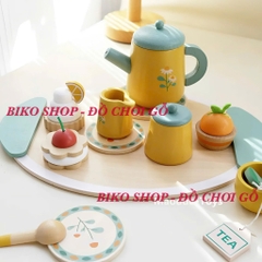 Đồ chơi Quầy kem, tháp bánh, sinh tố, làm bánh xanh Mini Kabi - 𝐁𝐈𝐊𝐎 𝐒𝐇𝐎𝐏