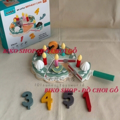 Đồ chơi Quầy kem, tháp bánh, sinh tố, làm bánh xanh Mini Kabi - 𝐁𝐈𝐊𝐎 𝐒𝐇𝐎𝐏