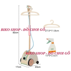 Đồ chơi bàn là, bàn ủi hơi nước Nunukids - 𝐁𝐈𝐊𝐎 𝐒𝐇𝐎𝐏