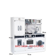 Đồ chơi  bếp kèm tủ lạnh Kienvy Phong Cách Hàn 91cm -𝐁𝐈𝐊𝐎 𝐒𝐇𝐎𝐏