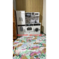 Đồ chơi  bếp kèm tủ lạnh Kienvy Phong Cách Hàn 91cm -𝐁𝐈𝐊𝐎 𝐒𝐇𝐎𝐏