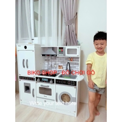 Đồ chơi  bếp kèm tủ lạnh Kienvy Phong Cách Hàn 91cm -𝐁𝐈𝐊𝐎 𝐒𝐇𝐎𝐏