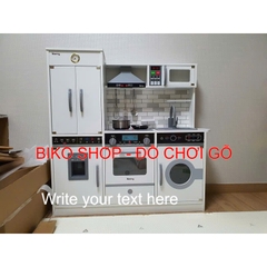 Đồ chơi  bếp kèm tủ lạnh Kienvy Phong Cách Hàn 91cm -𝐁𝐈𝐊𝐎 𝐒𝐇𝐎𝐏