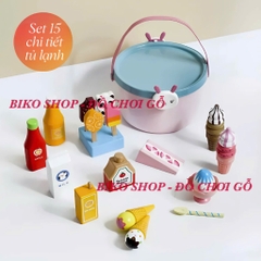 Đồ chơi củ quả thực phẩm bằng gỗ cao cấp - 𝐁𝐈𝐊𝐎 𝐒𝐇𝐎𝐏