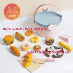 Đồ chơi củ quả thực phẩm bằng gỗ cao cấp - 𝐁𝐈𝐊𝐎 𝐒𝐇𝐎𝐏