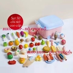 Đồ chơi củ quả thực phẩm bằng gỗ cao cấp - 𝐁𝐈𝐊𝐎 𝐒𝐇𝐎𝐏