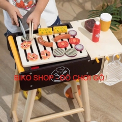 Đồ chơi Bếp nướng BBQ đứng 50cm bằng gỗ cho bé 𝐁𝐈𝐊𝐎 𝐒𝐇𝐎𝐏
