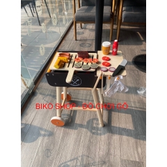 Đồ chơi Bếp nướng BBQ đứng 50cm bằng gỗ cho bé 𝐁𝐈𝐊𝐎 𝐒𝐇𝐎𝐏