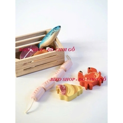 Đồ chơi củ quả thực phẩm Toywoo bằng gỗ có khay - 𝐁𝐈𝐊𝐎 𝐒𝐇𝐎𝐏