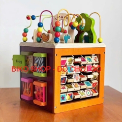 Đồ chơi khối đa năng 5 mặt ZanyZoo bằng gỗ cho bé 𝐁𝐈𝐊𝐎 𝐒𝐇𝐎𝐏