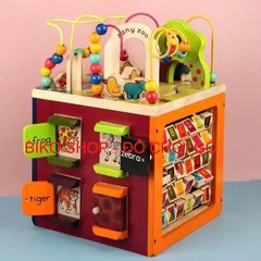 Đồ chơi khối đa năng 5 mặt ZanyZoo bằng gỗ cho bé 𝐁𝐈𝐊𝐎 𝐒𝐇𝐎𝐏