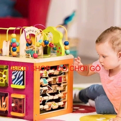 Đồ chơi khối đa năng 5 mặt ZanyZoo bằng gỗ cho bé 𝐁𝐈𝐊𝐎 𝐒𝐇𝐎𝐏