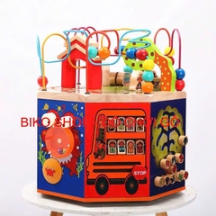 Đồ chơi hộp rèn luyện đa năng cao cấp 8 mặt có đế xoay cỡ lớn cho bé-𝐁𝐈𝐊𝐎 𝐒𝐇𝐎𝐏