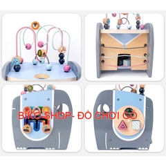Đồ chơi  hộp đa năng hình Voi 36cm có bóng lăn, thả hình khối-𝐁𝐈𝐊𝐎 𝐒𝐇𝐎𝐏