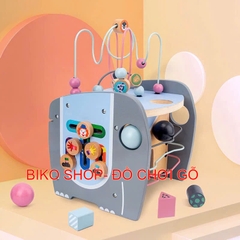 Đồ chơi  hộp đa năng hình Voi 36cm có bóng lăn, thả hình khối-𝐁𝐈𝐊𝐎 𝐒𝐇𝐎𝐏