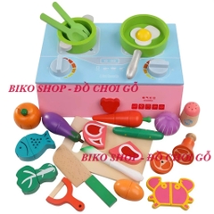 Đồ chơi nhà bếp bằng gỗ 76.6cm - 𝐁𝐈𝐊𝐎 𝐒𝐇𝐎𝐏