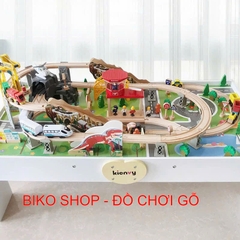 Đồ chơi sa bàn kèm đường ray tàu KIENVY 110ct 𝐁𝐈𝐊𝐎 𝐒𝐇𝐎𝐏