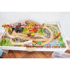 Đồ chơi sa bàn kèm đường ray tàu KIENVY 110ct 𝐁𝐈𝐊𝐎 𝐒𝐇𝐎𝐏