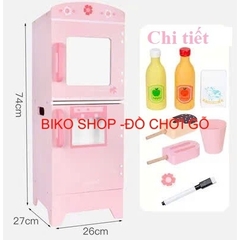 Đồ chơi bếp hồng chân tròn 83cm có âm thanh cho bé - 𝐁𝐈𝐊𝐎 𝐒𝐇𝐎𝐏