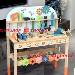 Đồ chơi dụng cụ kỹ thuật 75cm bằng gỗ cho bé 𝐁𝐈𝐊𝐎 𝐒𝐇𝐎𝐏