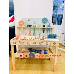 Đồ chơi dụng cụ kỹ thuật 75cm bằng gỗ cho bé 𝐁𝐈𝐊𝐎 𝐒𝐇𝐎𝐏