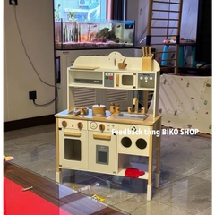 Đồ chơi nhà bếp Kienvy bằng gỗ có âm thanh từ 90cm - 𝐁𝐈𝐊𝐎 𝐒𝐇𝐎𝐏