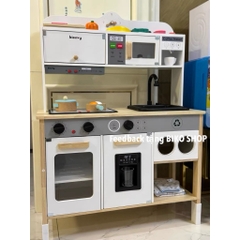 Đồ chơi nhà bếp Kienvy bằng gỗ có âm thanh từ 90cm - 𝐁𝐈𝐊𝐎 𝐒𝐇𝐎𝐏