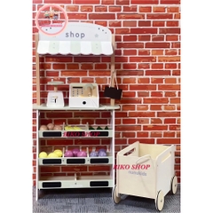 Đồ chơi shop hoa quả  Nunukids 95.5cm bằng gỗ cho bé - 𝐁𝐈𝐊𝐎 𝐒𝐇𝐎𝐏