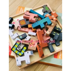 Đồ chơi Ghép hình tư duy con vật 31 chi tiết bằng gỗ-𝐁𝐈𝐊𝐎 𝐒𝐇𝐎𝐏