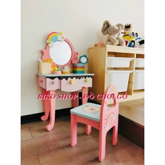 Bàn trang điểm cầu vồng 83cm - 𝐁𝐈𝐊𝐎 𝐒𝐇𝐎𝐏