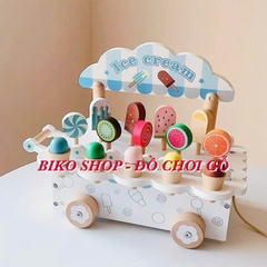 Đồ chơi xe đẩy kem mini Kabei - 𝐁𝐈𝐊𝐎 𝐒𝐇𝐎𝐏