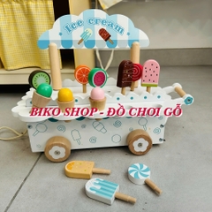 Đồ chơi xe đẩy kem mini Kabei - 𝐁𝐈𝐊𝐎 𝐒𝐇𝐎𝐏