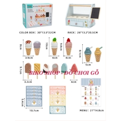 Bộ quầy kem có ngăn kéo Kabi - 𝐁𝐈𝐊𝐎 𝐒𝐇𝐎𝐏