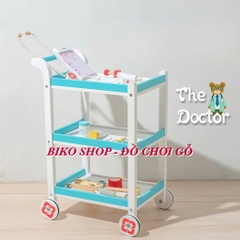 Đồ chơi xe đẩy dụng cụ y tế 3 tầng - 𝐁𝐈𝐊𝐎 𝐒𝐇𝐎𝐏