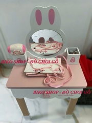 Bàn trang điểm thỏ Nunukids