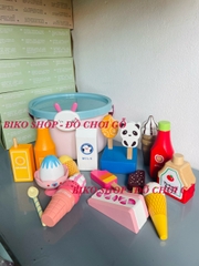 Đồ chơi set hải sản 15CT toywoo bằng gỗ dính nam châm cao cấp 𝐁𝐈𝐊𝐎 𝐒𝐇𝐎𝐏