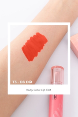 Hapy Glow Lip Tint - Son tint bóng siêu lì cho đôi môi căng mọng bền màu