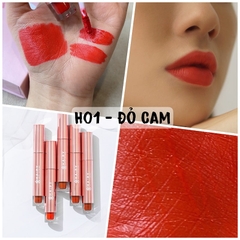 HAPY MATTE LIPCREAM - H01 ĐỎ CAM
