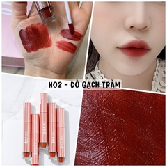 HAPY MATTE LIPCREAM - H02 ĐỎ GẠCH TRẦM