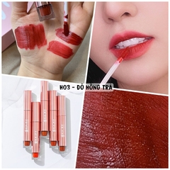 HAPY MATTE LIPCREAM - H03 ĐỎ HỒNG TRÀ