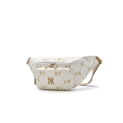 Túi MLB Dia Mono Sportive Hip Sack New York Yankees Ivory
