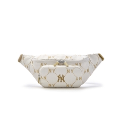 Túi MLB Dia Mono Sportive Hip Sack New York Yankees Ivory