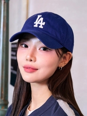Nón MLB N-COVER Unstructured Ball Cap LA Dodgers Navy [Karina PICK]