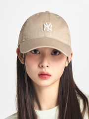 Nón MLB Rookie Unstructured Ball Cap New York Yankees Beige