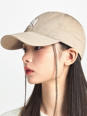 Nón MLB Rookie Unstructured Ball Cap New York Yankees Beige