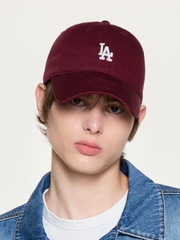 Nón MLB Rookie Unstructured Ball Cap LA Dodgers Wine
