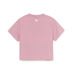 Áo Croptop MLB Women's Basic Street Logo Crop Short Sleeve T-Shirt LA Dodgers Purple