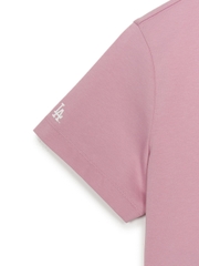 Áo Croptop MLB Women's Basic Street Logo Crop Short Sleeve T-Shirt LA Dodgers Purple